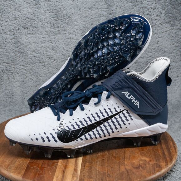Nike Other - Nike Mens 16 Alpha Menace Pro 2 MID Football Cleats BV3945-102 Midnight Navy NEW